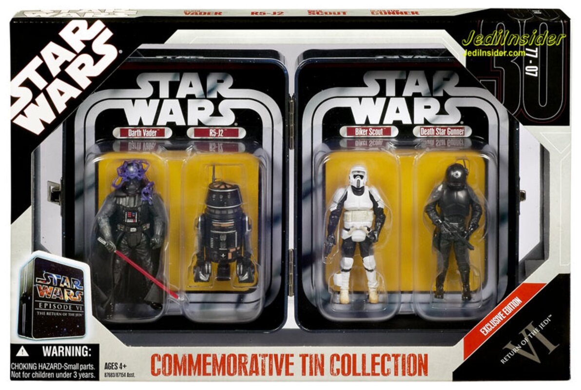 スターウォーズTIN TOY Star Wars Original Trilogy Tin Can 9 x 9 x 7 inches