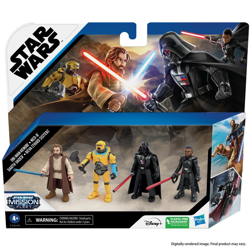 Star Wars Mission Fleet Mandalorian Hover E-Web Cannon 2.5-inch Action Figure and Vehicle
