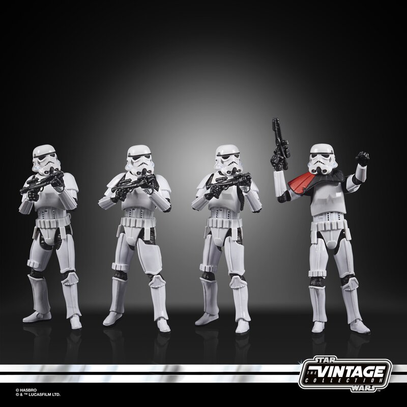 STAR WARS ヴィンテージコレクション ストームトルーパーオブザエンパイア Star Wars Vintage Collection Stormtrooper 4-Pack Now Available For