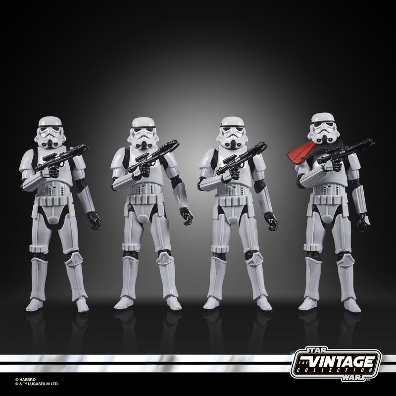STAR WARS ヴィンテージコレクション ストームトルーパーオブザエンパイア Star Wars Vintage Collection Stormtrooper 4-Pack Now Available For