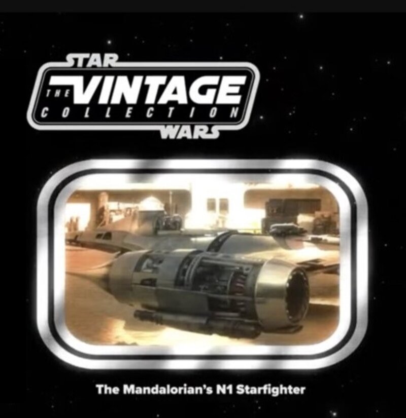 Vaisseau N-1 Starfighter Mandalorien - Collection Vintage Star Wars Hasbro 2023