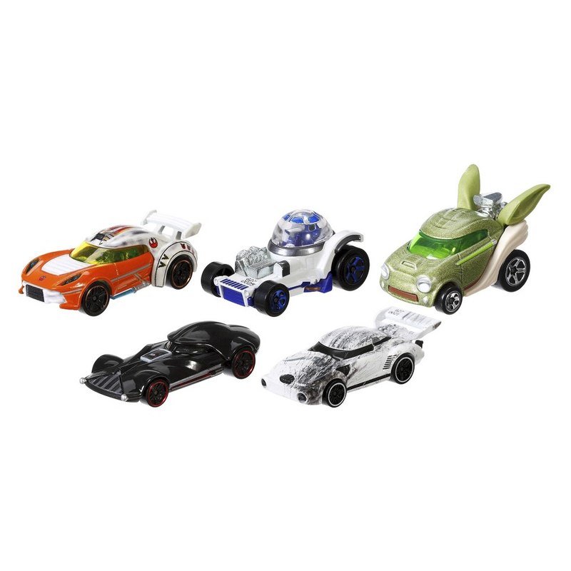Target Exclusive Hot Wheels Star Wars Character Car 5-Pack