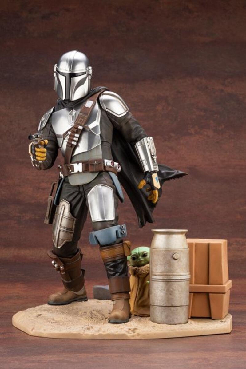 Star Wars The Mandalorian figurine ARTFX Mandalorian & Grogu Star Wars The Mandalorian figurine ARTFX Mandalorian & Grogu