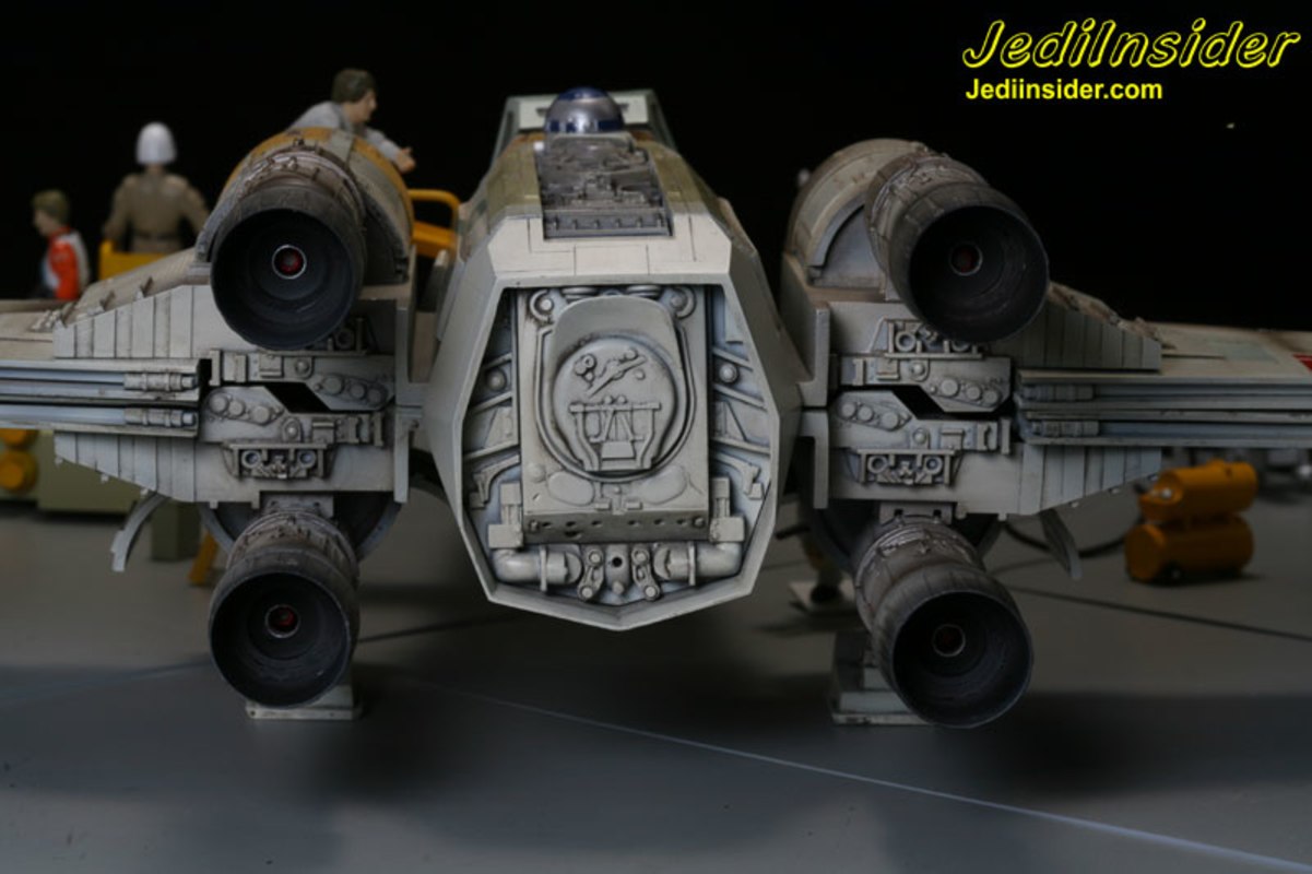 Star Wars X-Wing Fighter Cross Section 3-D Vehicle Set 