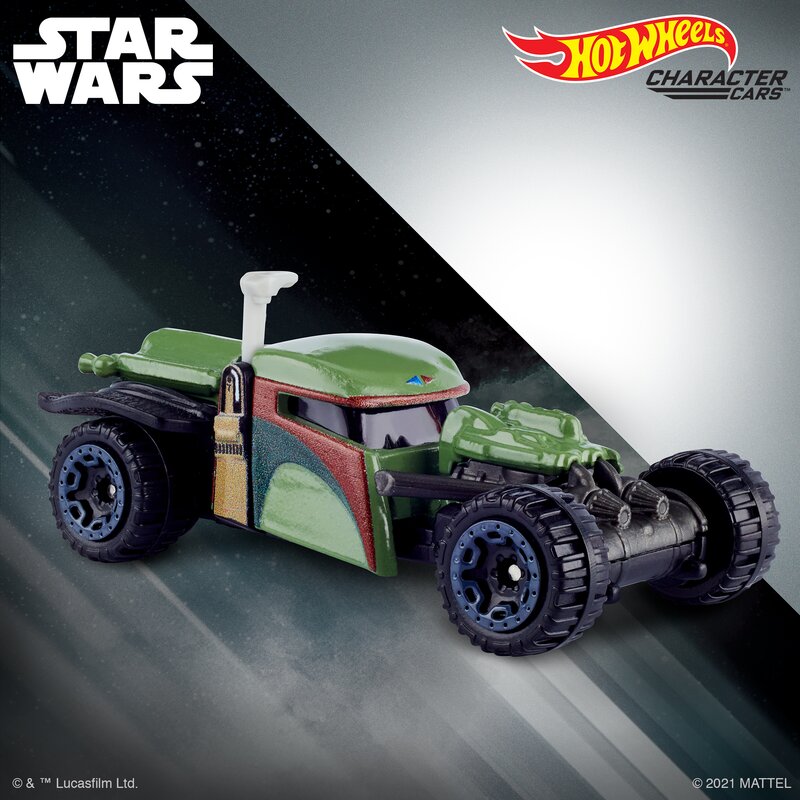 Hot Wheels Star Wars Rebel Kanan Car - 1:64 Scale Die-Cast Vehicle Collectible - View #5
