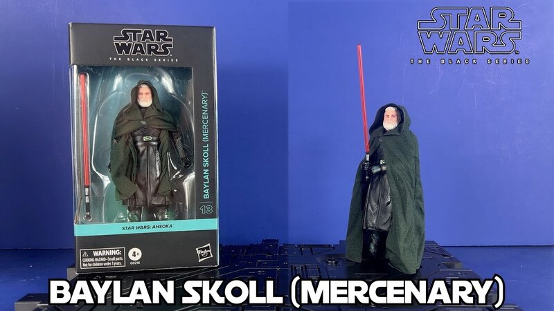 Figurine Star Wars Black Series – Baylan Skoll (Mercenaire) – Ahsoka – Hasbro – Neuf