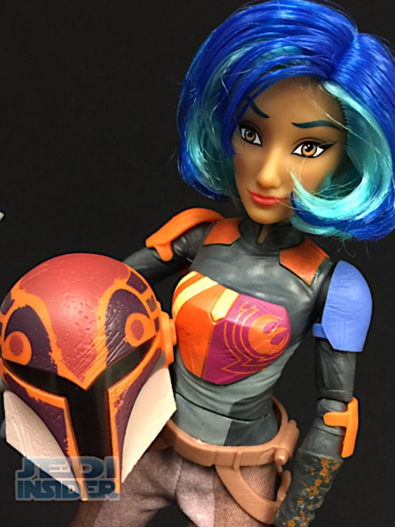 Star Wars Forces Of Destiny - Sabine Wren Figura Da 30 Cm, Perfetta Per Il Gioco Di Ruolo E L'avventura