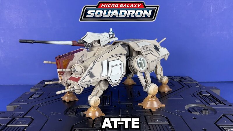 Star Wars Micro Galaxy Squadron Attack Of The Clone AT-TE Video