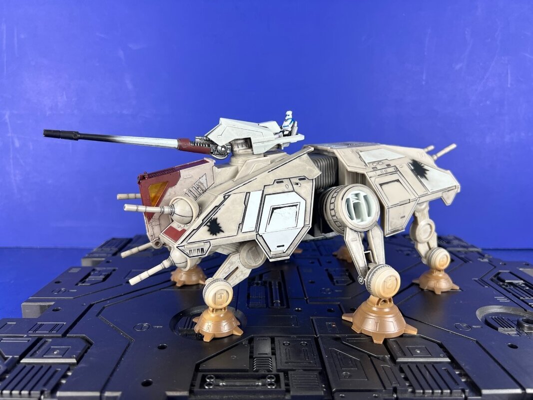 Star Wars Micro Galaxy Squadron Attack Of The Clone AT-TE Video