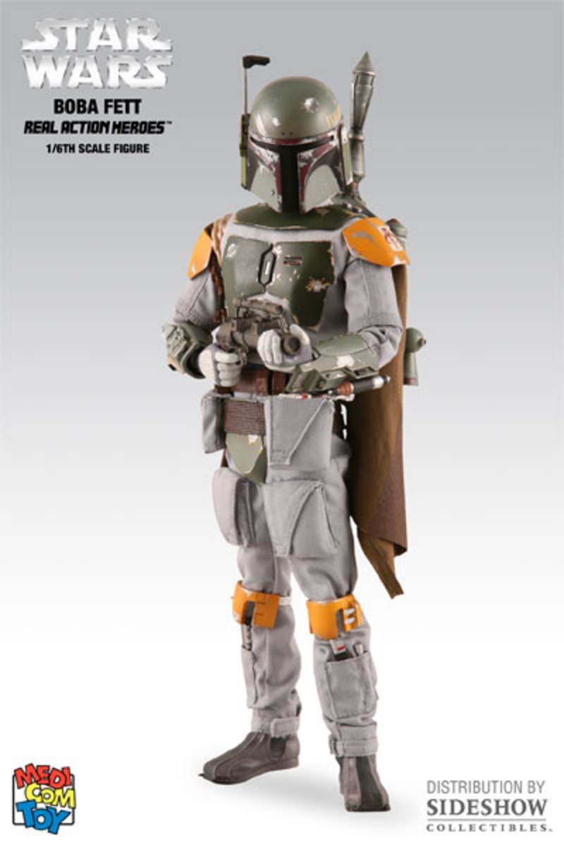 Figurine Jango Fett Medicom RAH 1/6 – 30 Cm – Star Wars – Occasion (Jamais Exposée)