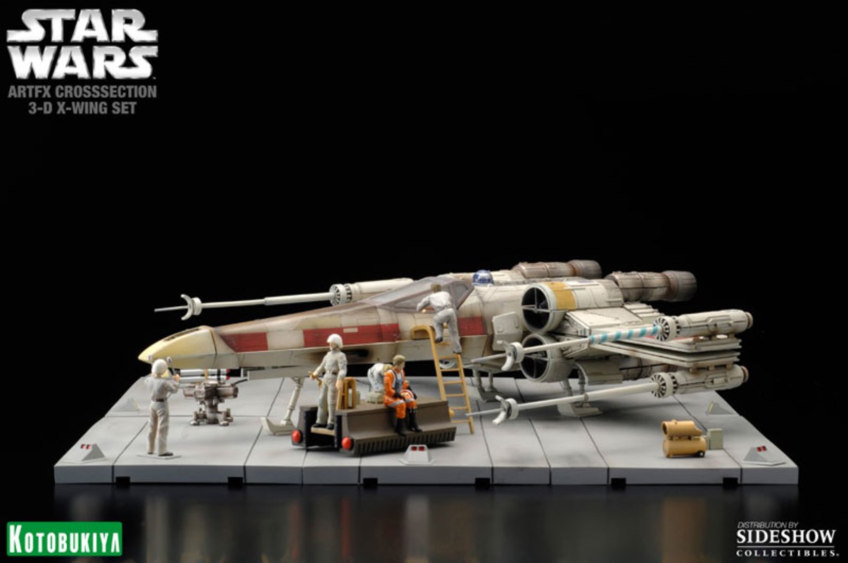 Artfx Crosssection 3-D X-Wing Set Collectible Figure Set
