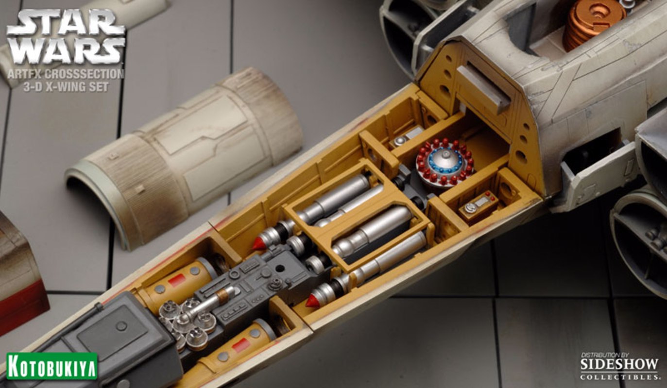 Artfx Crosssection 3-D X-Wing Set Collectible Figure Set 