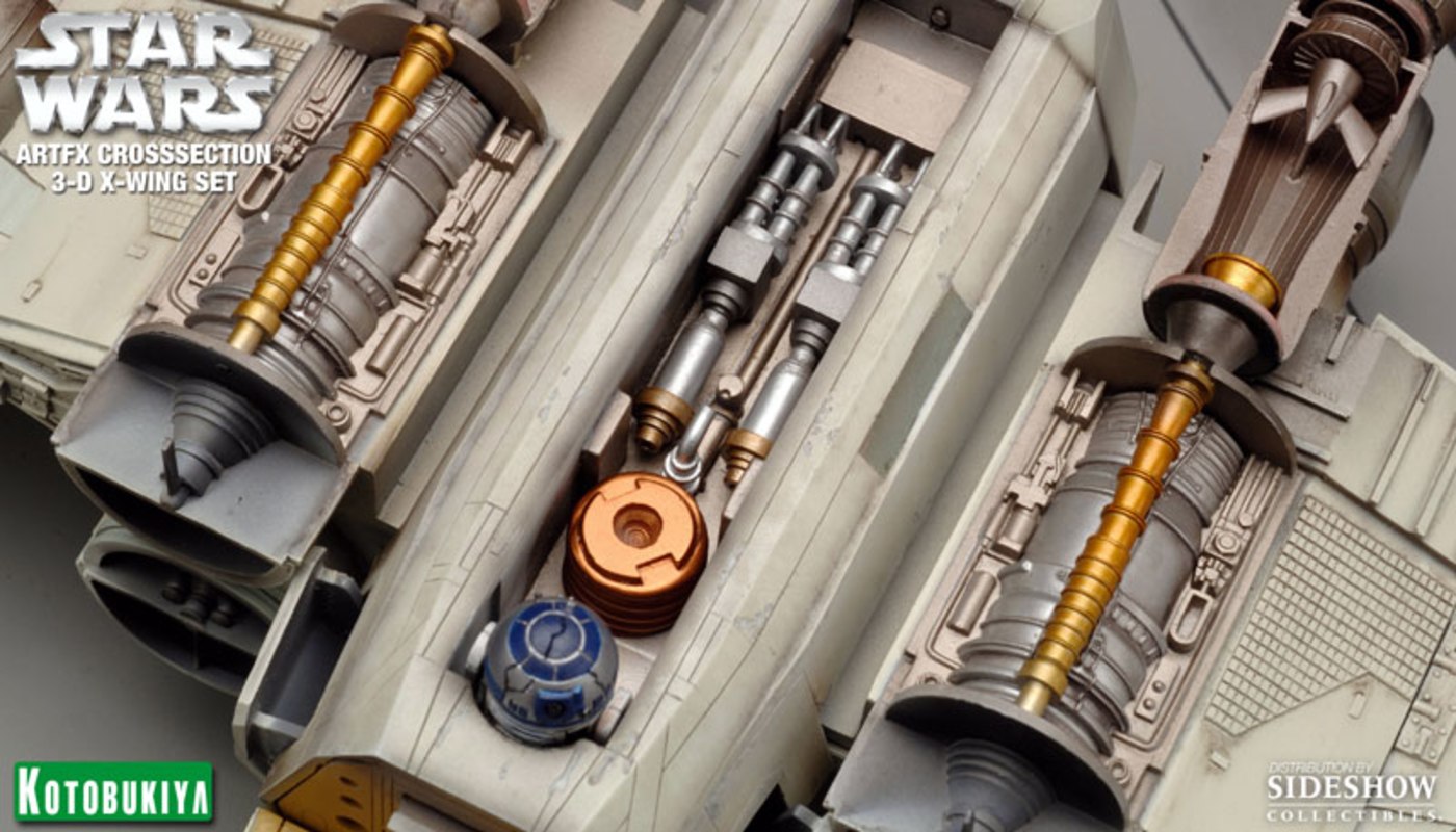 Artfx Crosssection 3-D X-Wing Set Collectible Figure Set 