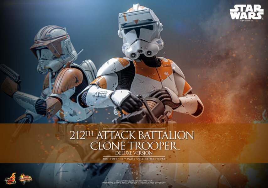 スターウォーズ　attack of the clones 1枚　SP ホイル Hot Toys Star Wars: Revenge of the Sith 212th Attack Battalion