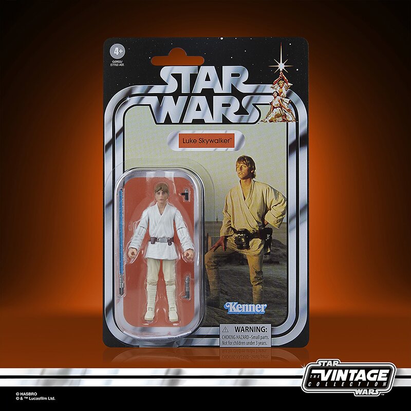 Hasbro Star Wars The Vintage Collection Luke Skywalker, Jedi